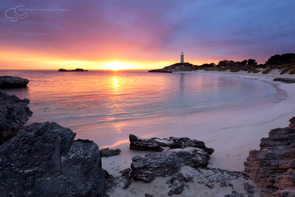 Pinky Beach Sunrise, Rottnest - RT5004