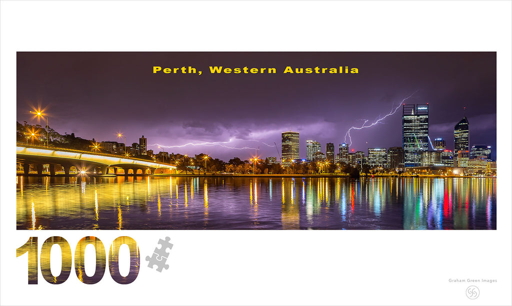 Perth Lightning Jigsaw Puzzle - PLJ6214