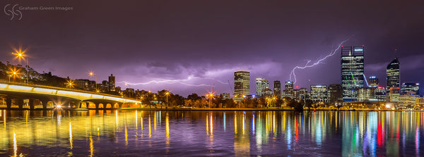 Perth Lightning Jigsaw Puzzle - PLJ6214