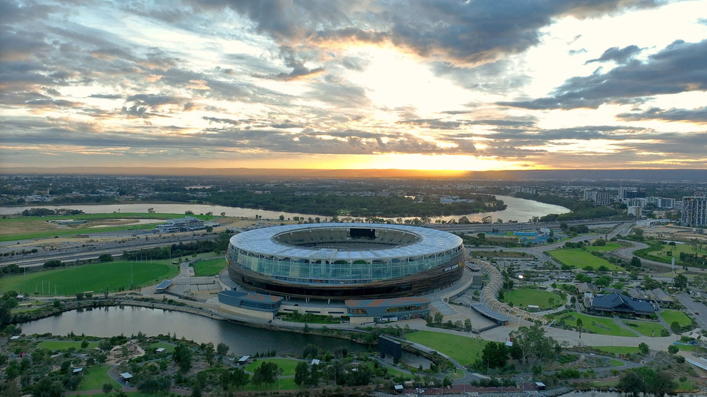 Optus Stadium Drone Footage - OSV004