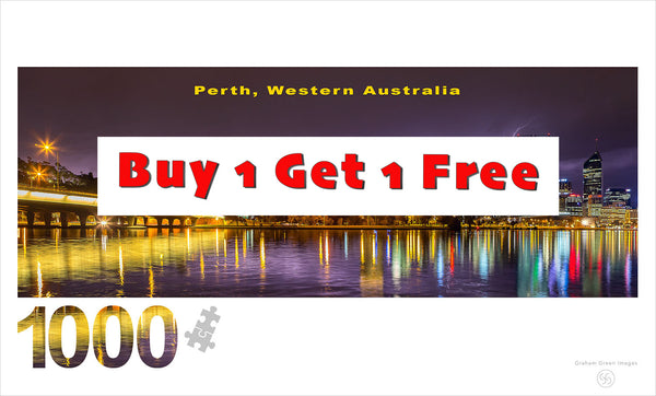 Perth Lightning Jigsaw Puzzle - PLJ6214