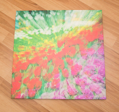 24 x 24" Canvas - Floral Burst