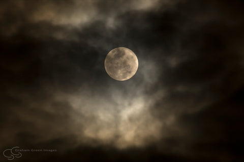 Moon and Clouds - MC2293