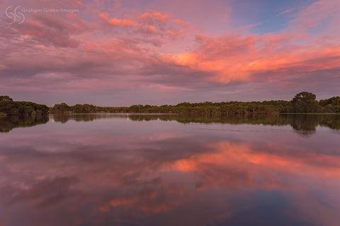 Sunset, Lake Joondalup - JN4754